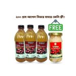 ৩ পিচ ৫০০ মি.লি. ভিনেগার + ২০০ গ্রাম ম্যাদার জেলি
